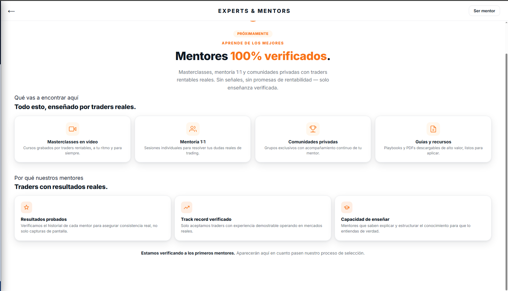 Experts & Mentors de TetsuTrader